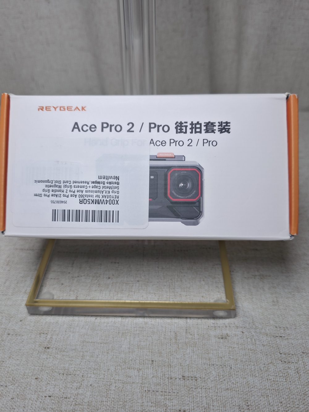 Reygeak Ace Pro 2 / Pro Camera Accessory Kit - White and Orange Packaging